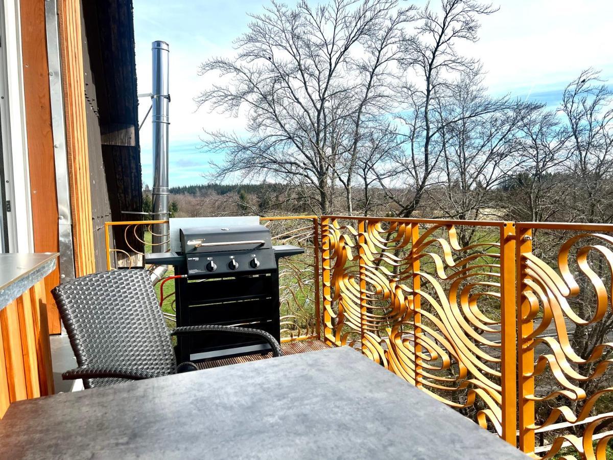 Maisonette - 2 Schlafzimmer - Wohn-Kuche - Balkon - Hohes Venn - Monschau - Eifel - Hunde Willkommen Beim Hof Vierzehnender - Islandpferde Buitenkant foto