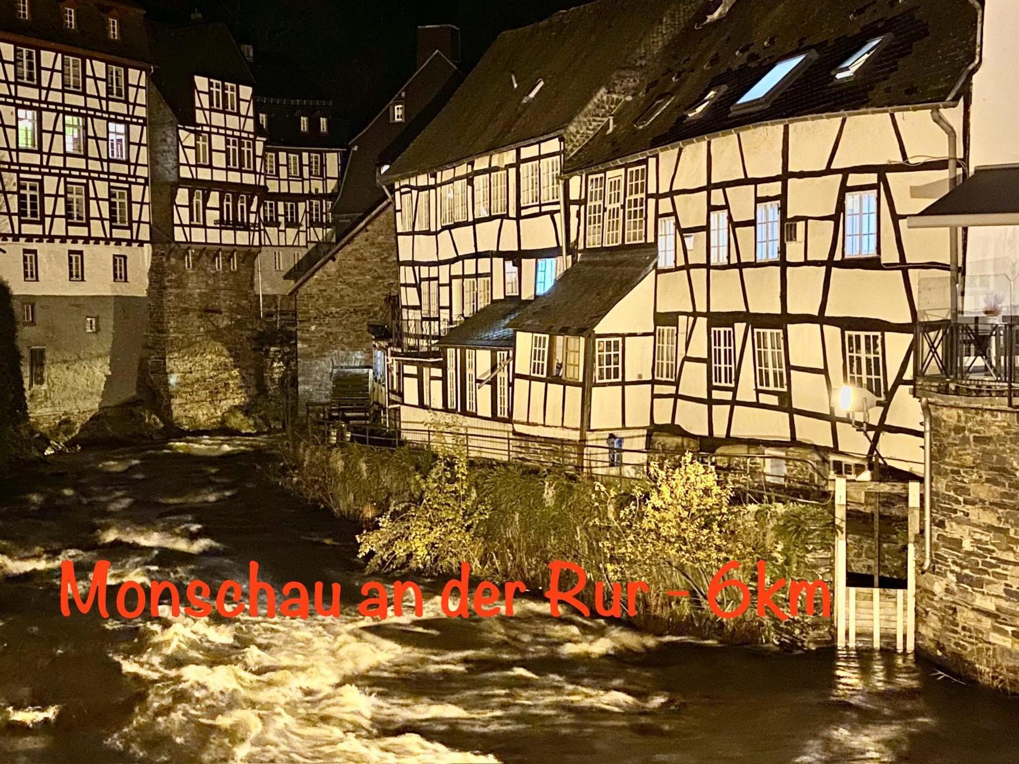 Hof Vierzehnender Im Hohen Venn - 70Qm Maisonette - 2 Schlafzimmer - Wohnkueche - Balkon Mit Grill - Monschau - Eifel - Hunde Willkommen - Islandpferde Buitenkant foto